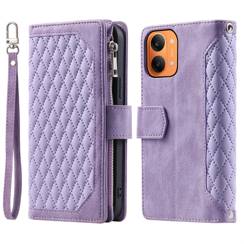 Xiaomi Poco X6 - Funda tipo cartera de cuero con