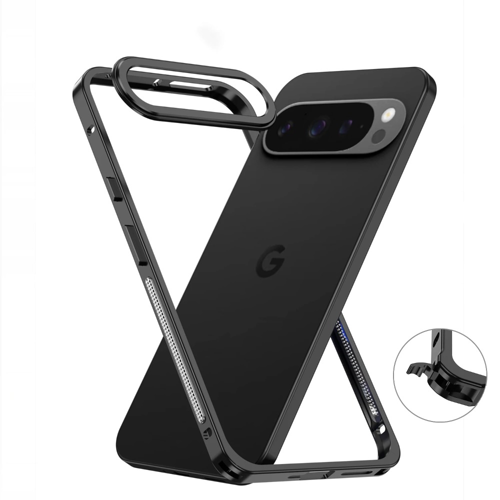 Google Pixel 9 Pro - Fundas de teléfono con marco de