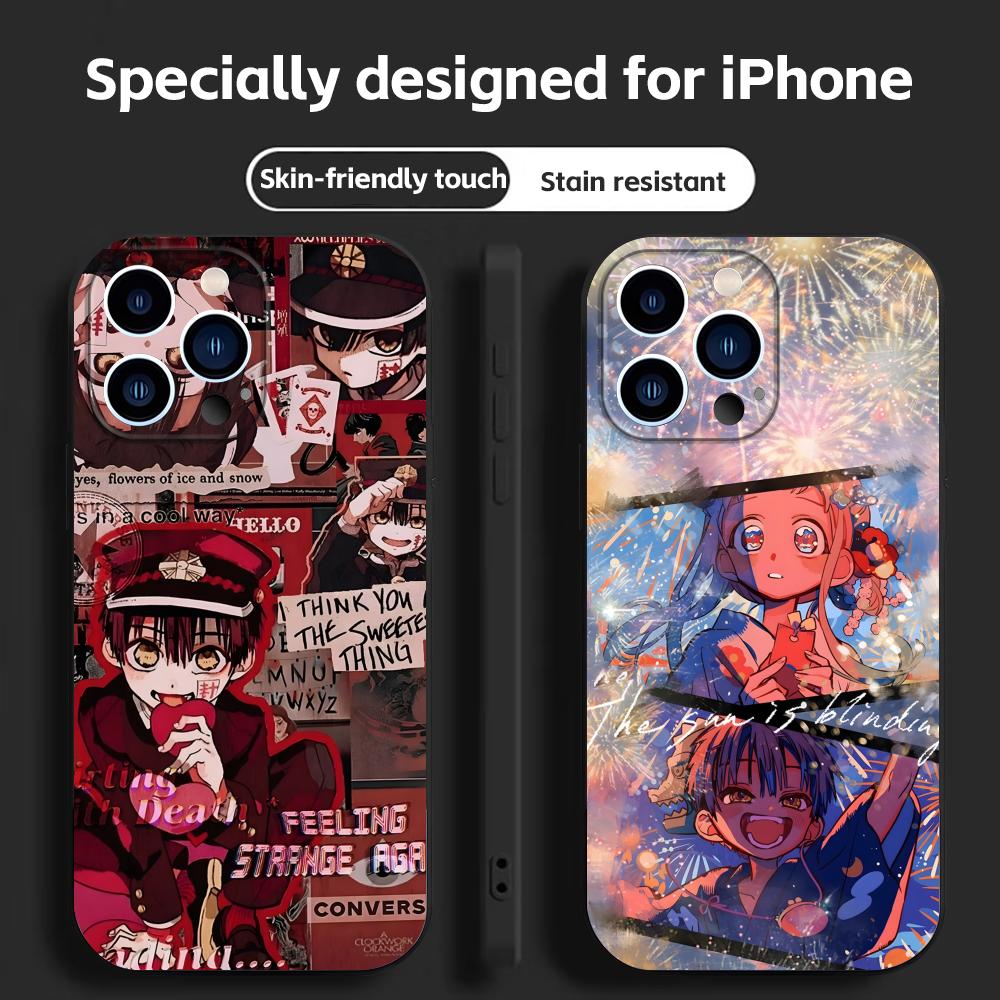 Apple Iphone 16 - Funda de teléfono Hanako-kun con tapa