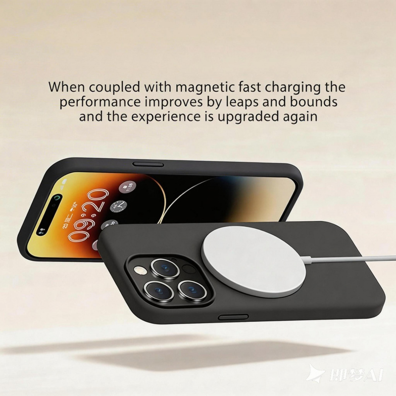 Funda de Lujo con Carga Inalám - Apple Iphone 15 Pro Max reseña y precio